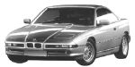 BMW E31 U054B Fault Code